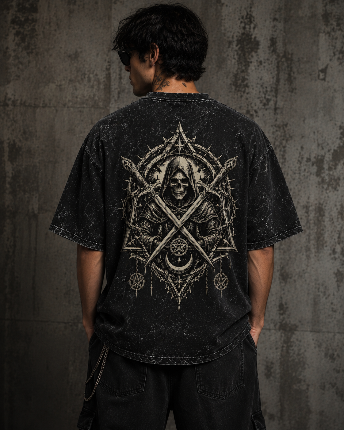 No Saviours Washed Oversized T-Shirt