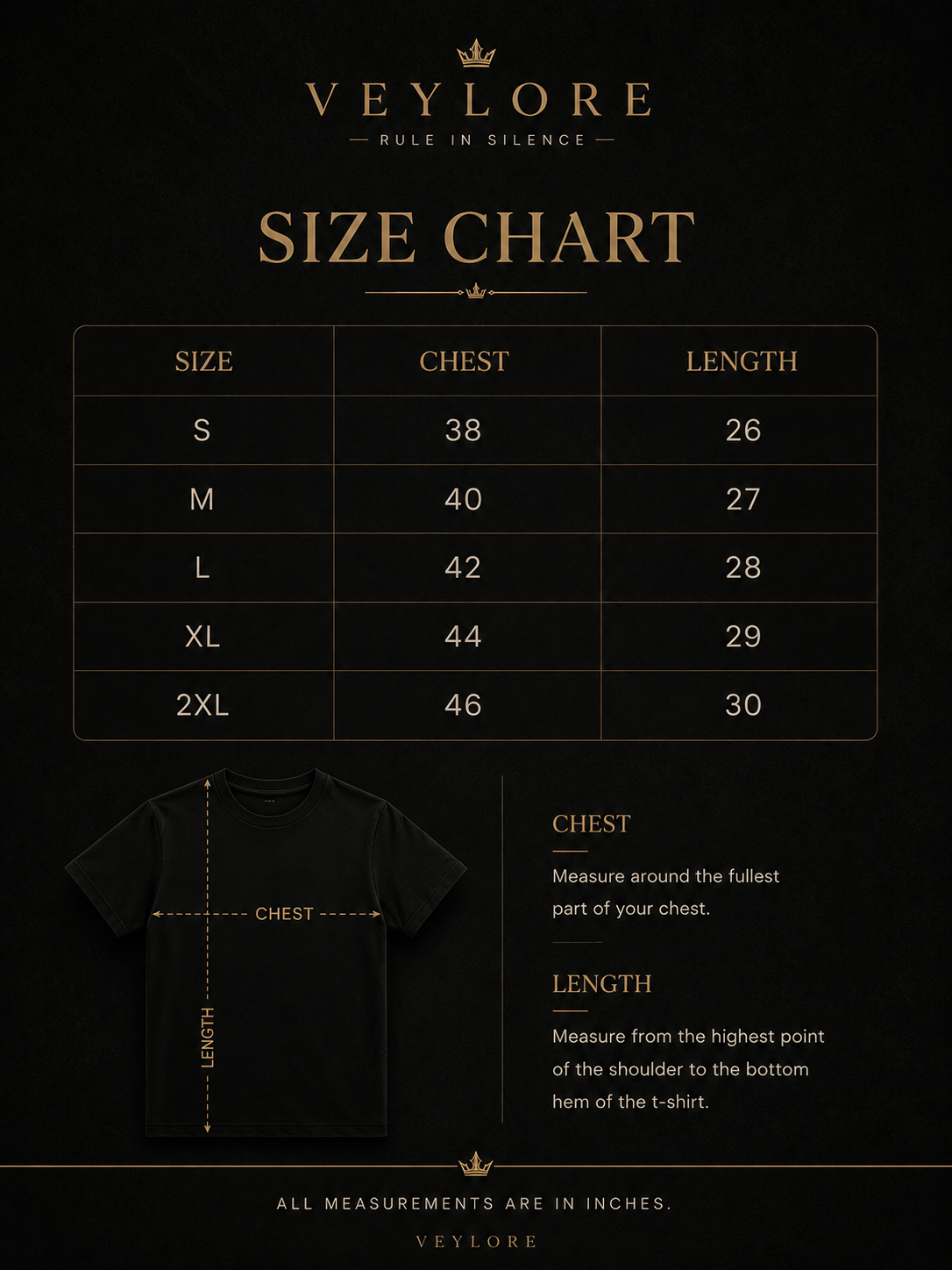 Veil of Dominion Regular Fit Tee