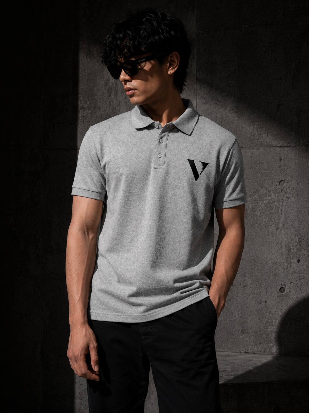 Veylore Signature V Embroidered Polo