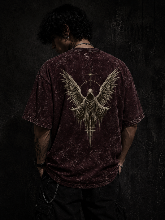 Silent Ascension™ Washed Oversized Tee