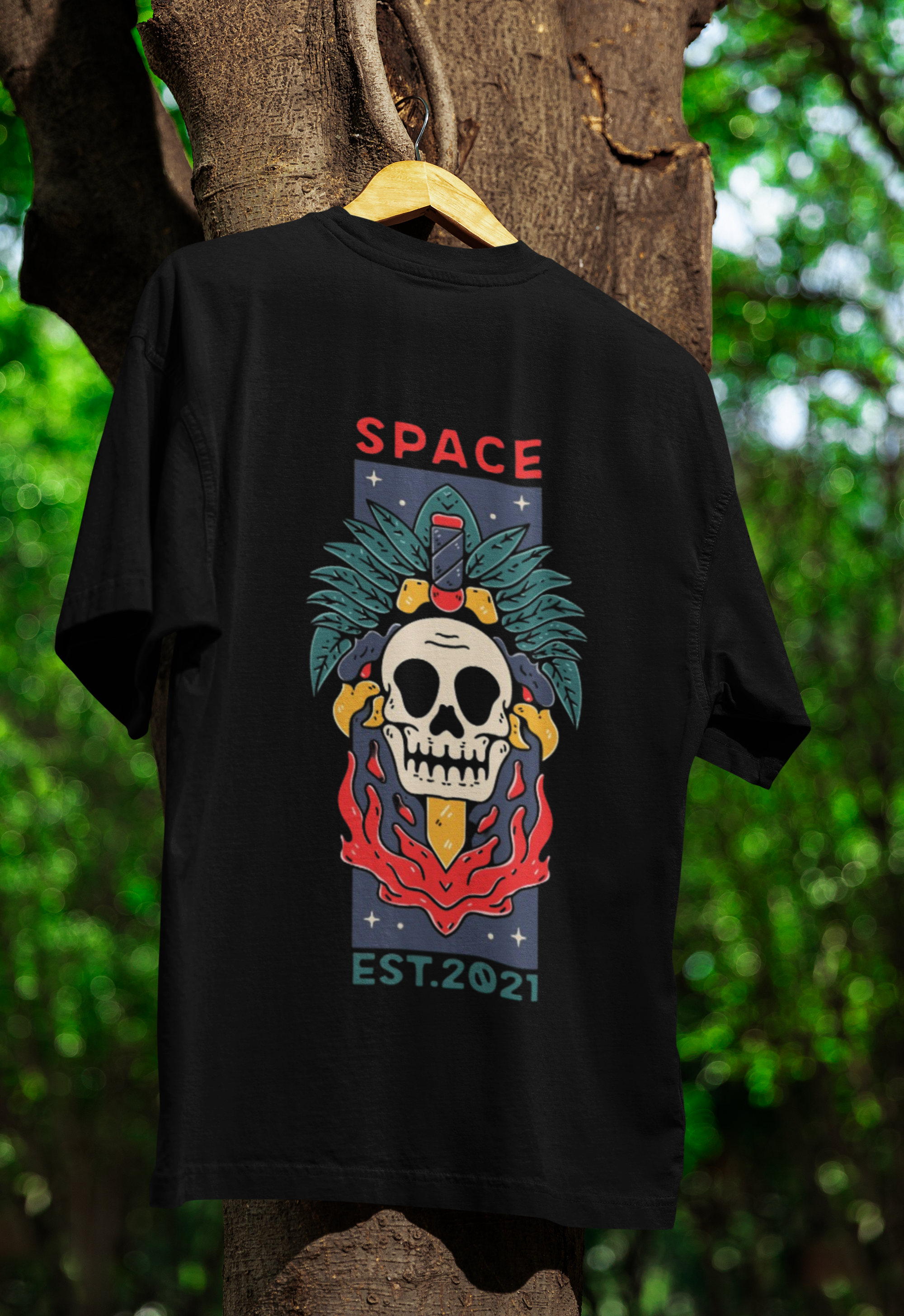 Space Vibes Graphic T-Shirt
