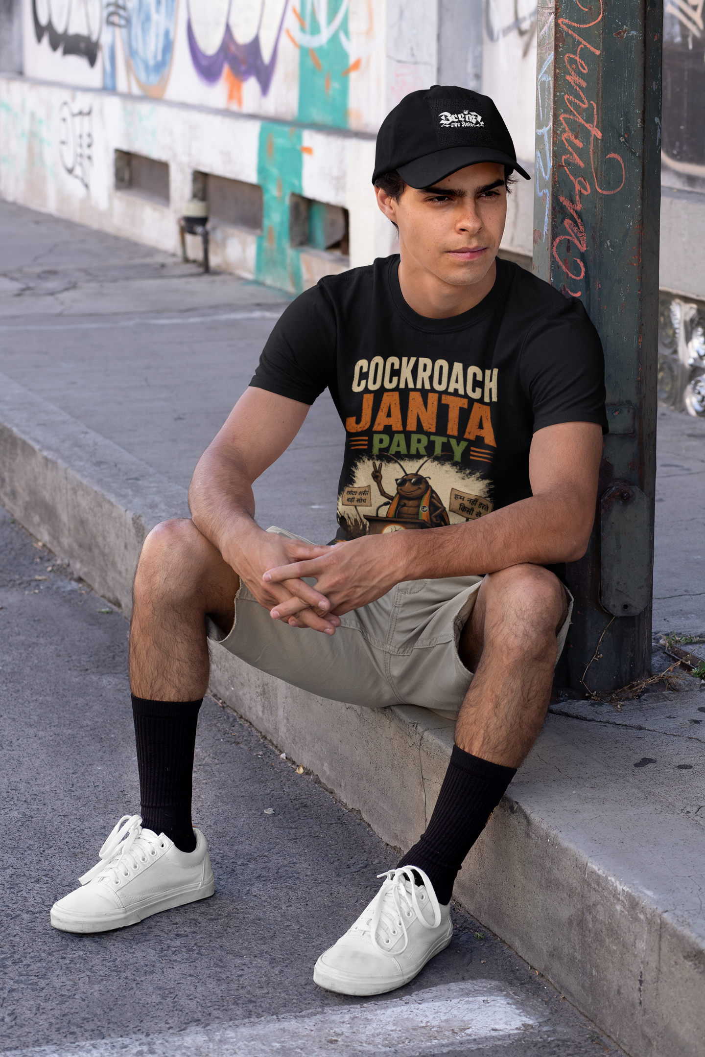 Cockroach Janta Party – Vote for Survival T-Shirt